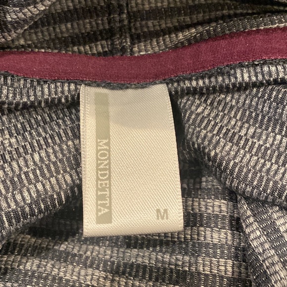 Mondetta cowl neck long sleeve drawstring hi lo kangaroo pocket top workout - Picture 8 of 9